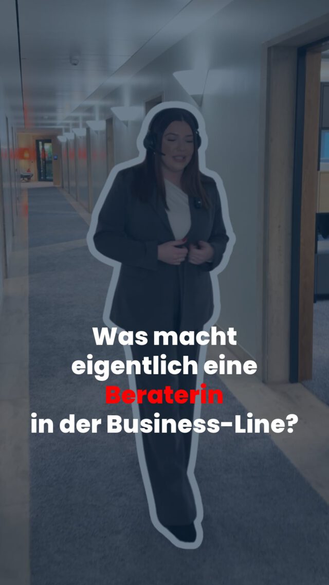 Berufe raten im Medialen Vertrieb, Part 4: Was macht man eigentlich als Kundenberaterin in der BusinessLine? 🤔💬

Spoiler: Mehr als nur „Business“. Ksenija vom #teambusinessline nimmt euch mit in ihren Arbeitsalltag zwischen Gesprächen mit Kund:innen, Teammeetings und Schritte sammeln.

➡️ Schaut das Reel für den Blick #behindthescenes!

#BusinessLine #MedialerVertrieb  #TeamSSKM #stadtsparkassemünchen
