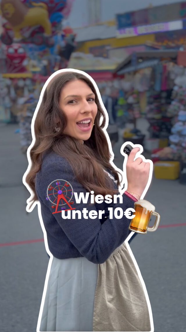 Wiesn on a Budget? Kein Problem 🎡🍻 

Dieses Jahr gibt’s richtig viel Spaß auf der Wiesn, für unter 10€! 💸 Coole Fahrgeschäfte 🎢, leckere Snacks 🍭, bis hin zu süßen Andenken 🎁 – alles, was du brauchst, ohne das Konto zu sprengen! 😎

#Wiesn2025 #WiesnOnABudget #StadtsparkasseMünchen