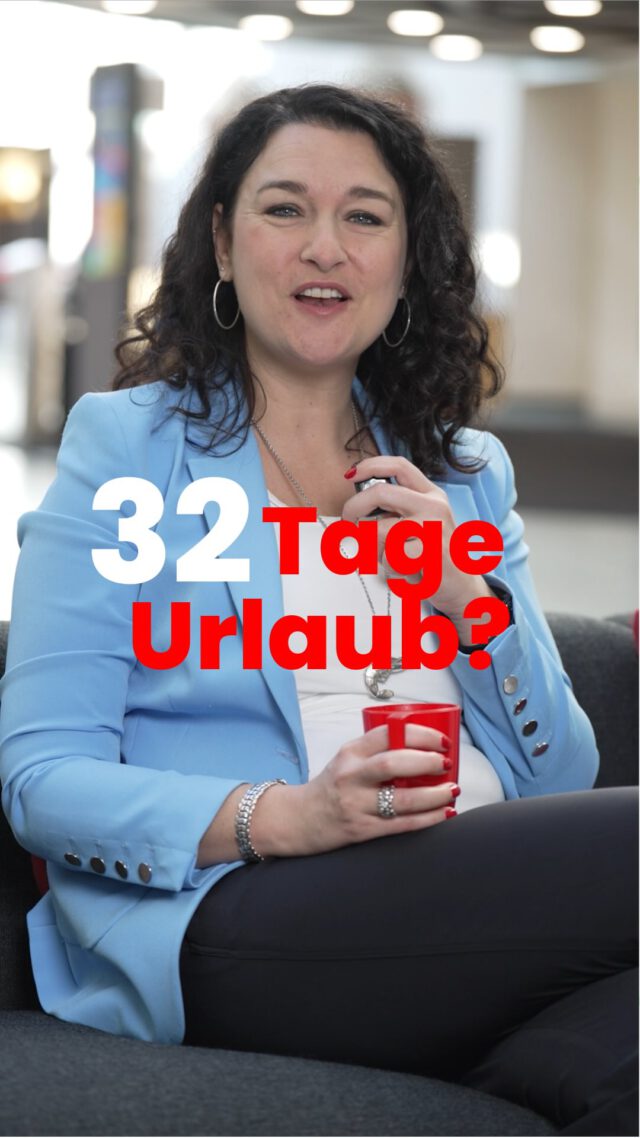 „Wenn du liebst, was du tust, fühlt sich jeder Arbeitstag wie Urlaub an ❤️.“
Okay, aber frei haben und wirklich in den Urlaub gehen ist auch ganz nice.

Wie das bei uns geregelt wird, erklärt dir unsere Kollegin Nicole aus der Direktion Personal im Reel 📹

Btw: On top kannst du dir auch Gleittage nehmen, weil wir nach Gleitzeit arbeiten - stabil, oder? 🤫

#StadtsparkasseMünchen #TeamSSKM #sskmkarriere #jobinmünchen