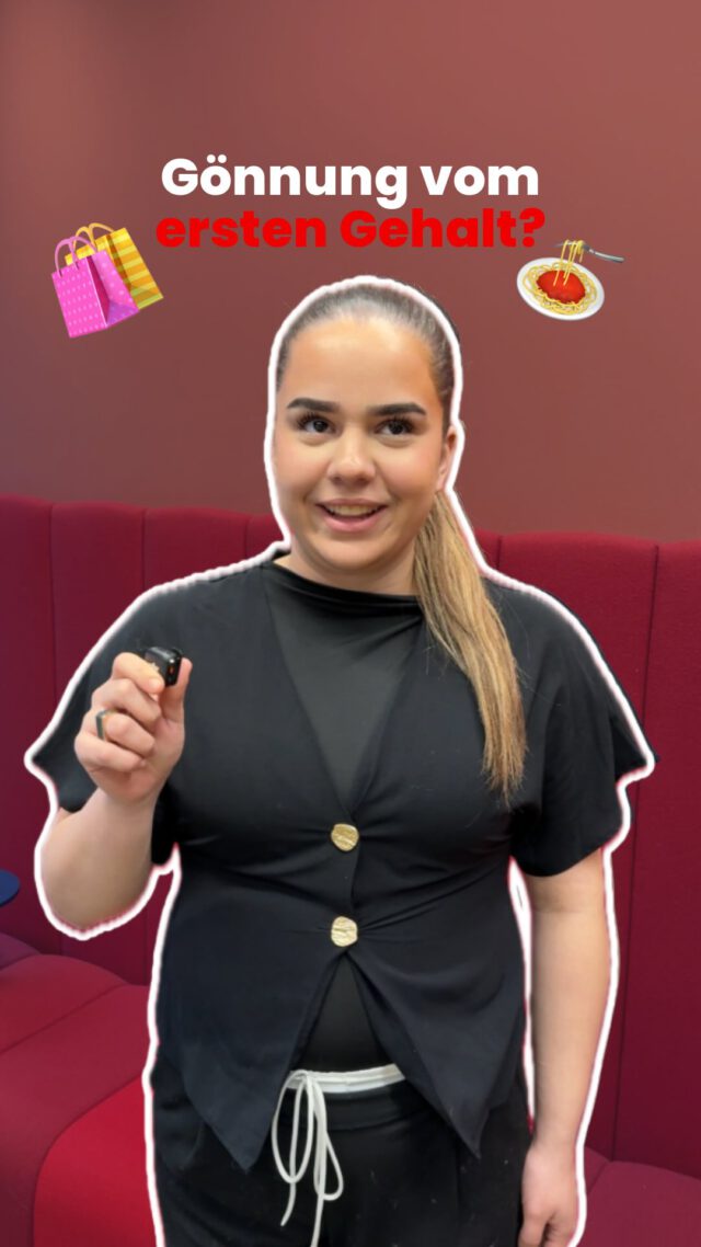 Erstes Mal Gehalt ✨🥹

Wir habe unsere Azubis aus dem 1. Ausbildungsjahr gefragt, was sie sich vom ersten Gehalt gegönnt haben 🤝💸🛍️!

Wisst ihr noch, was ihr euch damals gekauft habt?

Droppts mal in die Kommentare ➡️

#ausbildung #erstesgehalt #azubis #teamsskm #explore