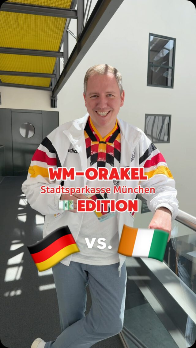 Heute wirds wieder heiß: #teamdeutschland spielt gegen die Elfenbeinküste ⚽️🏟️

Was ist euer Tipp für das Spiel?
#wmorakel #weltmeisterschaft #geldscheinorakel
