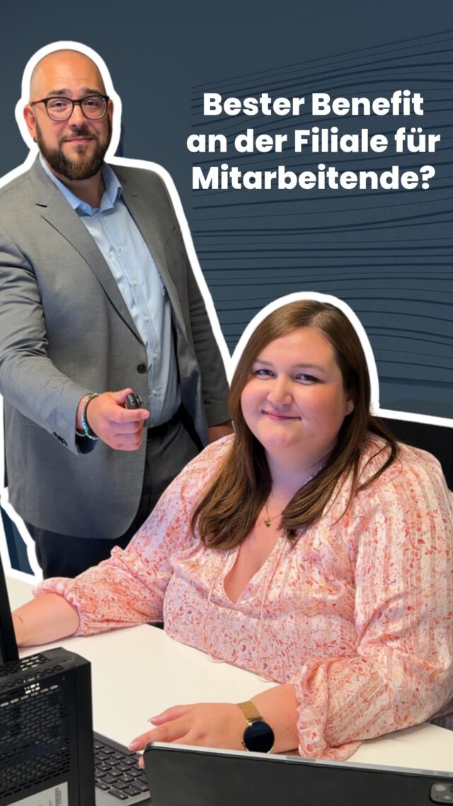Eine Filiale für Mitarbeitende: Check ✅
Aber welche Benefits gibt’s da für uns im #teamsskm eigentlich? 🫡

Tobi, stellvertretender Leiter der Filiale für Mitarbeitende hat bei seinen Kolleg:innen mal nachgefragt 🫢

Die Antworten? Seht selbst im Video 🤫

#filialefürmitarbeitende #teamsskm #stadtsparkassemünchen