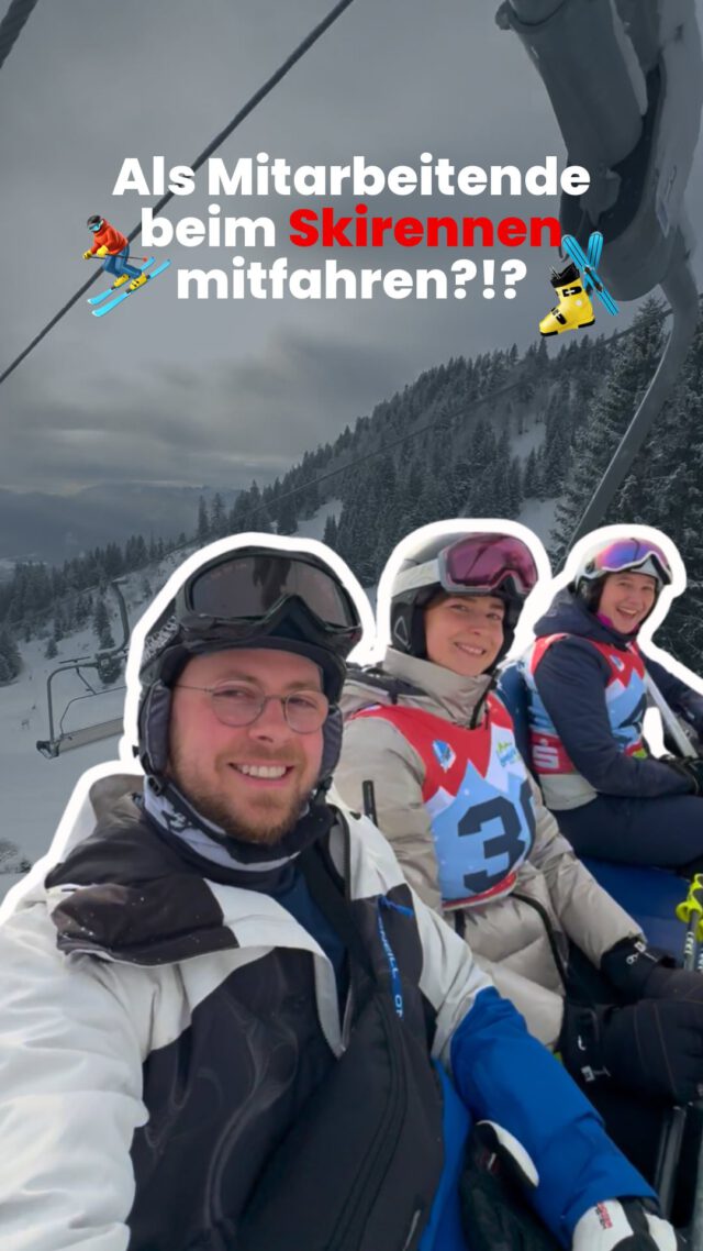 Das erste Mal bei einem Skirennen mitfahren 😮‍💨💥⛷️?

Und dann auch noch beim größten Banken-Ski-Event Europas @interbancario_2026 😇 Teamspirit, Skifahren & Après-Ski in der Sparkassenalm inklusive 🎉!

Laura & Philipp aus der Direktion Unternehmens-/Firmenkunden sind mitgeracet und haben euch beim Interbancario-Wahnsinn letzte Woche mitgenommen 🥰

#interbancario #teamsskm #stadtsparkassemünchen #skifahren