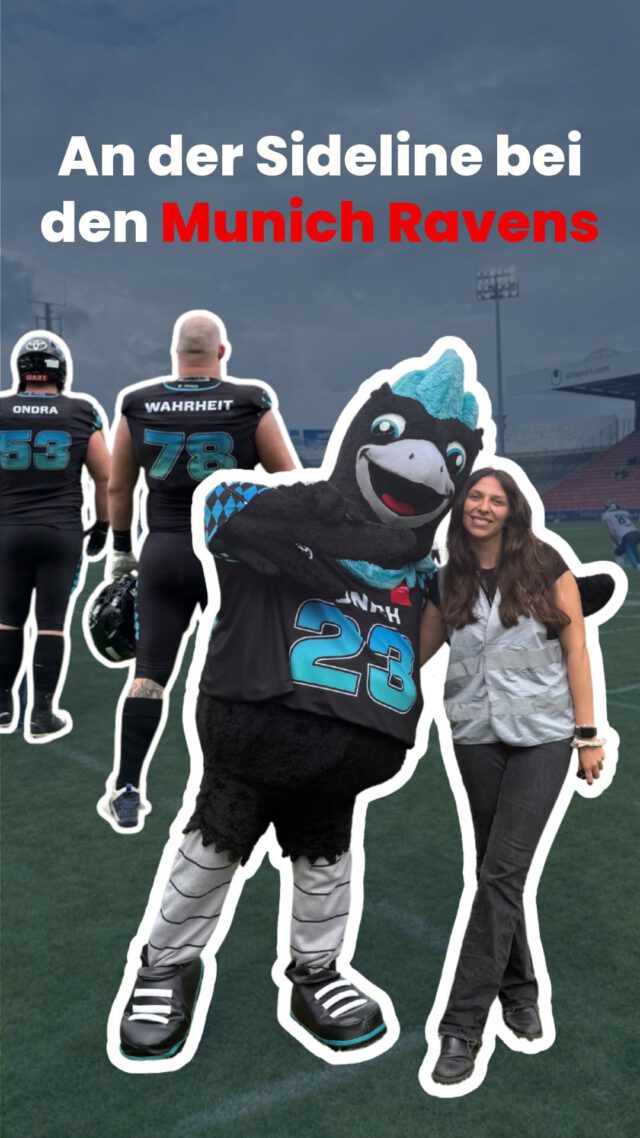 Sponsor of the Day bei den @munichravens gegen die Panthers Wroctaw? Yes, that was us am Sonntag ⚡️🐦‍⬛

Wie die Halftime-Show von @gregorhaegele war und der Tag gelaufen ist? Jenny war an der Sideline dabei und zeigt’s euch im Reel ✨

Spoiler: Full emotions & ganz viel Energy 🏈💪

#teamsskm #stadtsparkassemünchenen
#munichravens