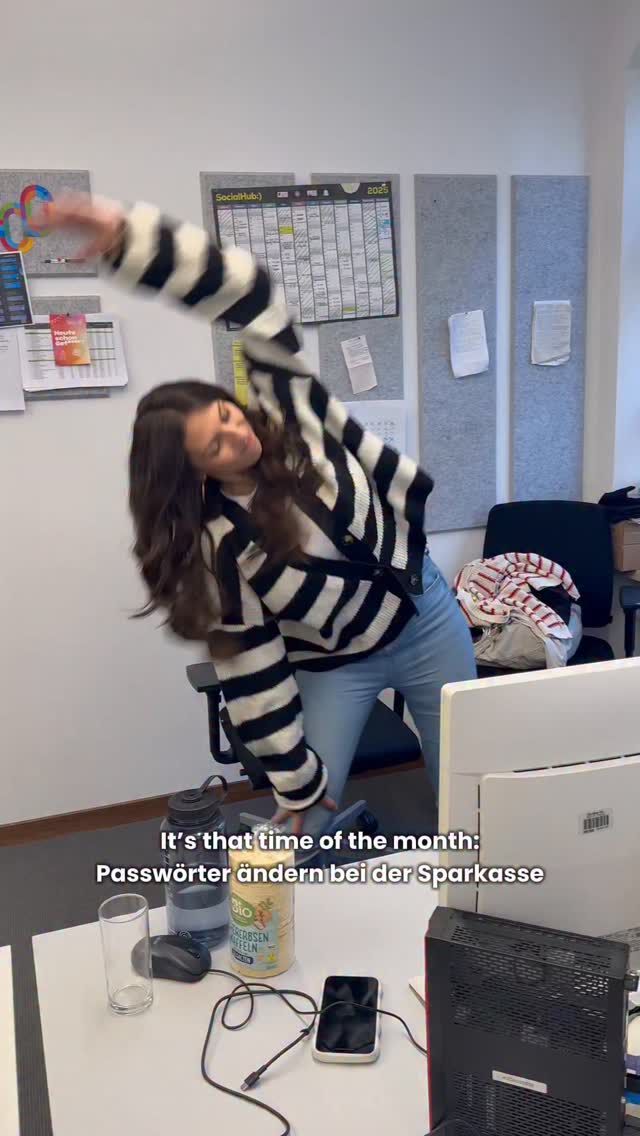 Jeden Monat der gleiche Struggle – Wieso muss alles immer so sicher sein 🤬🥲

#trend #büro #bank #justsparkassenthings #explore
