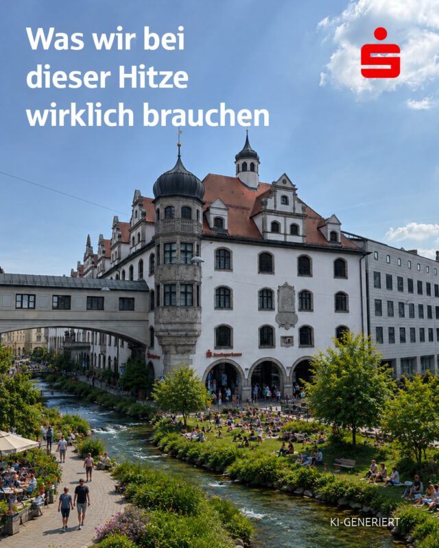 Wir hätten da mal ein paar Vorschläge, um sich bei der Hitzewelle abzukühlen … 🌊🍦

Welches Feature braucht ihr bei über 35 Grad 🥵☀️ ?

#Hitzewelle #BüroKI #Sparkasse #stadtsparkassemünchen