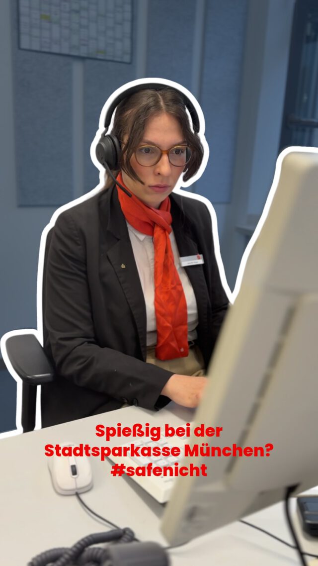 Du denkst, Stadtsparkasse München ist spießig?

Let me hold your drink, when I tell you this … 🙃🙃

#teamsskm #stadtsparkassemünchen #ausbildung