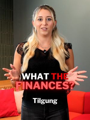 Tilgu... hä Til-un... Tigul... kann ich nicht aussprechen, mach ich auch nicht (Nadine-the-brain-Voice-Off) - What the f?*&nances ??? #Tilgung #FinancialHealth #financetok #whatthefinances #stadtsparkassemünchen