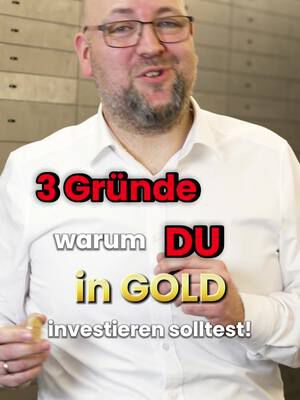 Gold = Sicherheit! 💰🌟 #gold #goldinvestition #finanztipps #sicherinvestieren #stadtsparkassemünchen 
