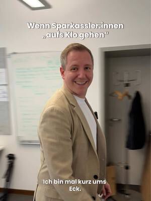 Schreibt mal euren besten Call dafür in die Kommis 🫣🤫 #sparkasse #justsparkassenthings #stadtsparkassemünchen 