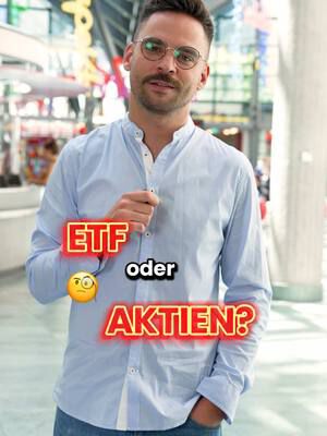 Typ ETF oder Aktien? 🤨📈 #aktien #etfs #vermögensaufbau #rendite #stadtsparkassemünchen