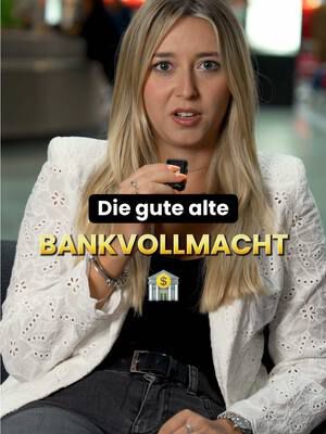 Bankvollmacht, ja oder nein? 😳 #bank #vollmacht #vertrauen #finanzen #stadtsparkassemünchen 