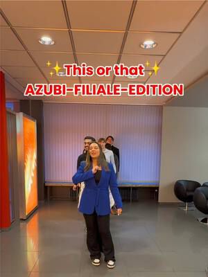 Wie hättet ihr entschieden? 😎  #fyp #trend #thisorthat #azubi #azubifiliale