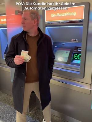 Service vom Feinsten😮‍💨😮‍💨 #bürocomedy #geldautomat #stadtsparkassemünchen #fy