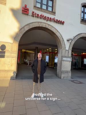 Das ist ein Zeichen, das man nicht ignorieren sollte!!! 🥲😮‍💨 #sparkasse #stadtsparkassemünchen #zeichen #fy #viral
