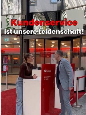 Wir kümmern uns 🤝 #fyp #viral #humor #kundenservice #sparkasse