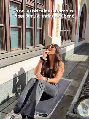 You gotta do what you gotta do ✨☀️🔥 #büro #büromaus #comedy #fy #viral SEO: München | Büro | Büromaus | Comedy | Mittagspause | Sonne | UV-Index | Trend