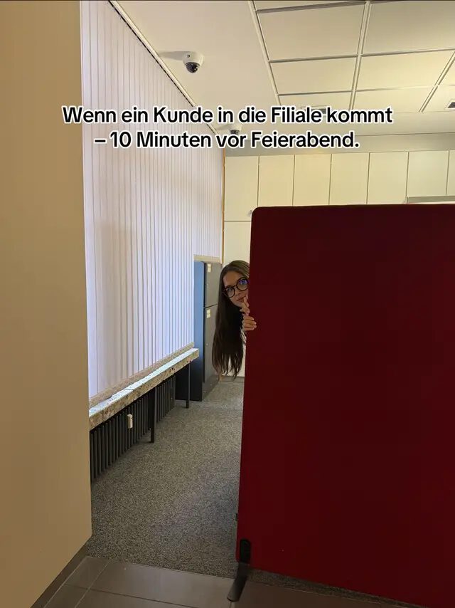 Same story, different day 👀🫡 #kunden #kundeistkönig #filiale #bank #service SEO: Kundenservice | Kunde | Beratung | Feierabend | Filiale | Bank | Ausbildung | Sparkasse