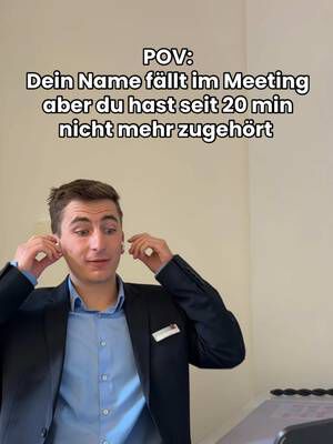 „Verbindung ist ganz schlecht gerade“ 🥲 #fyp #viral #office #meeting #bank