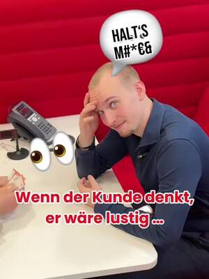WIE KANN MAN SO UNLUSTIG SEIN 😭😭😭 #boomerhumor #witzigerkunde #corporatehumor #kundenkontakt #vertrieb