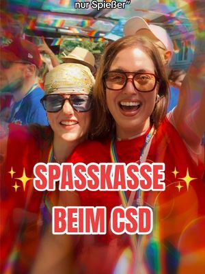 Spaßkasse wohl eher 😛 #fyp #csd #münchen #sparkasse #pride