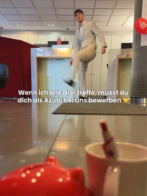 Würden uns auch nochmal bewerben, wenn wir könnten 😮‍💨😂 #ausbildung #sparkasse #bewerbung #azubi