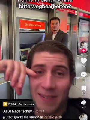 Deine Bio hat dich nochmal gerettet @Julius Nedeltschev 🤭 #fyp #sparkasse #volksbank #humor #dummschwätzer